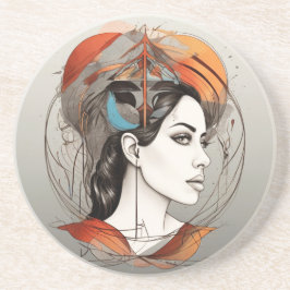 geopenbaarde schoonheid zandsteen onderzetter