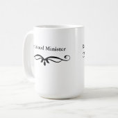 GEORDAINEERDE MINISTER GIFTS KOFFIEMOK (Voorkant links)