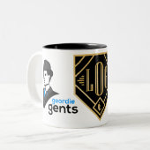 Geordie Gents - Gents FF Logo Coffee Mok (Voorkant links)
