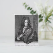 Georg Ernest Stahl Briefkaart (Staand voorkant)