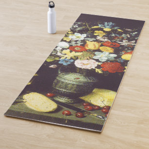 Georg Flegel Groot stuk bloemen (in nis) Yogamat