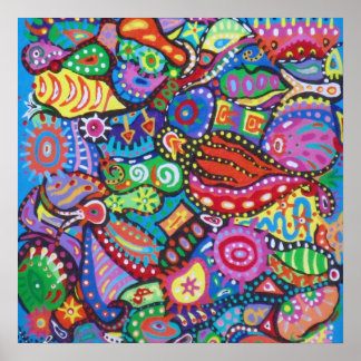 Georganiseerd Chaos-Poster Poster