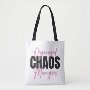 Georganiseerde Chaos Manager Boodschappentas Draagtas