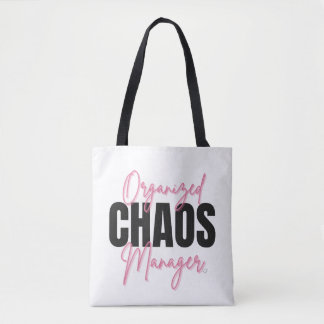 Georganiseerde Chaos Manager Boodschappentas Draagtas