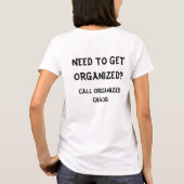 GEORGANISEERDE CHAOS T-SHIRT (Achterkant)