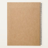 Georganiseerde Marine en Kraft Teacher Planner (Achterkant)