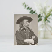 George Armstrong Custer Briefkaart (Staand voorkant)