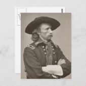 George Armstrong Custer Briefkaart (Voorkant / Achterkant)