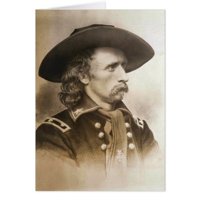 George Armstrong Custer ongeveer 1860 jaar (Voorkant)