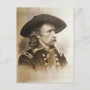 George Armstrong Custer ongeveer 1860 jaar Briefkaart