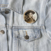George Armstrong Custer ongeveer 1860 jaar Ronde Button 5,7 Cm (In situ)