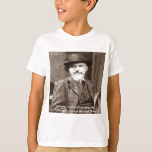 George B Shaw "Familie/Hemel" Wijsheid Citaat Cade T-shirt