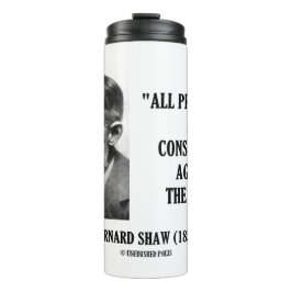 George B. Shaw Professions Conspiracies Laity Thermosbeker