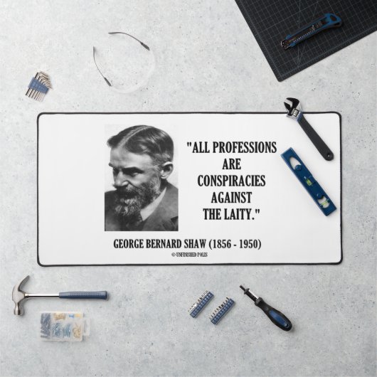 George B. Shaw Professions Conspirations Laity Qte (Poste de travail)