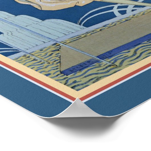 George Barbier Art Déco 1924 (Coin)