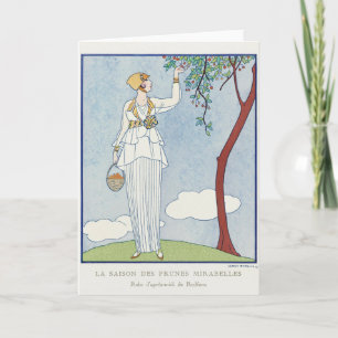 George Barbier, Art Deco bedankkaart