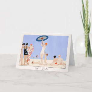 George Barbier, Art Deco bedankkaart