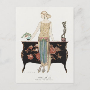 George Barbier, Art Deco Briefkaart