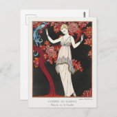 George Barbier, Art Deco Briefkaart (Voorkant / Achterkant)