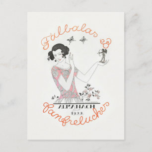 George Barbier, Art Deco Briefkaart