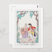 George Barbier, Art Deco Briefkaart (Voorkant / Achterkant)