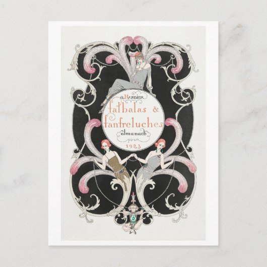 George Barbier, Art Deco Briefkaart (Voorkant)