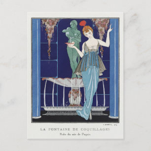 George Barbier, Art Deco Briefkaart