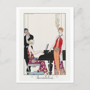 George Barbier, Art Deco Briefkaart