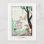 George Barbier, Art Deco Briefkaart (Voorkant)
