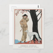 George Barbier, Art Deco Briefkaart (Voorkant / Achterkant)