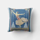 George Barbier Art Deco Kussen (Achterkant)