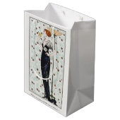 George Barbier, Art Deco Medium Gift Bag Cadeauzakje (Achterkant Gekanteld)
