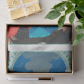 George Barbier, Art Deco Tissue Paper Tissuepapier (Geschenk)