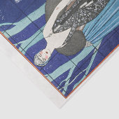 George Barbier, Art Deco Tissue Paper Tissuepapier (Detail)