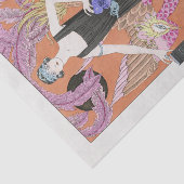 George Barbier, Art Deco Tissue Paper Tissuepapier (Detail)