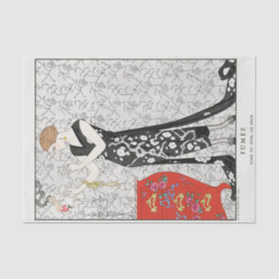 George Barbier, Art Deco Tissue Paper Tissuepapier