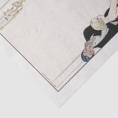 George Barbier, Art Deco Tissue Paper Tissuepapier (Detail)
