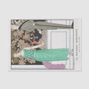 George Barbier, Art Deco Tissue Paper Tissuepapier