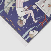 George Barbier, Art Deco Tissue Paper Tissuepapier (Detail)