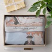 George Barbier, Art Deco Tissue Paper Tissuepapier (Geschenk)