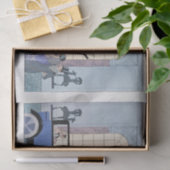 George Barbier, Art Deco Tissue Paper Tissuepapier (Geschenk)