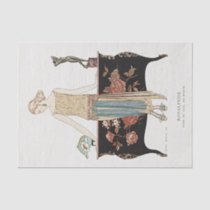 George Barbier, Art Deco Tissue Paper Tissuepapier