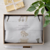 George Barbier, Art Deco Tissue Paper Tissuepapier (Geschenk)