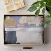 George Barbier, Art Deco Tissue Paper Tissuepapier (Geschenk)