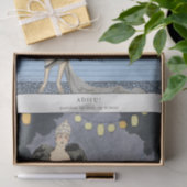 George Barbier, Art Deco Tissue Paper Tissuepapier (Geschenk)