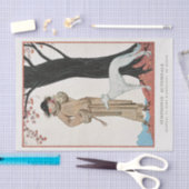 George Barbier, Art Deco Tissue Paper Tissuepapier (Craft)