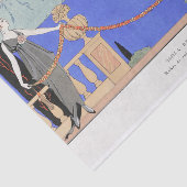 George Barbier, Art Deco Tissue Paper Tissuepapier (Detail)