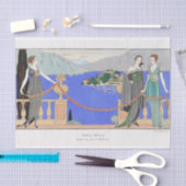 George Barbier, Art Deco Tissue Paper Tissuepapier (Craft)