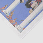 George Barbier, Art Deco Tissue Paper Tissuepapier (Detail)