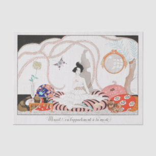 George Barbier, Art Deco Tissue Paper Tissuepapier